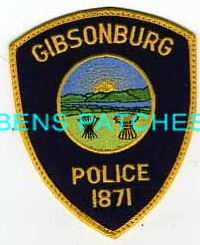 OHIO,GIBSONBURG POLICE 5_wm